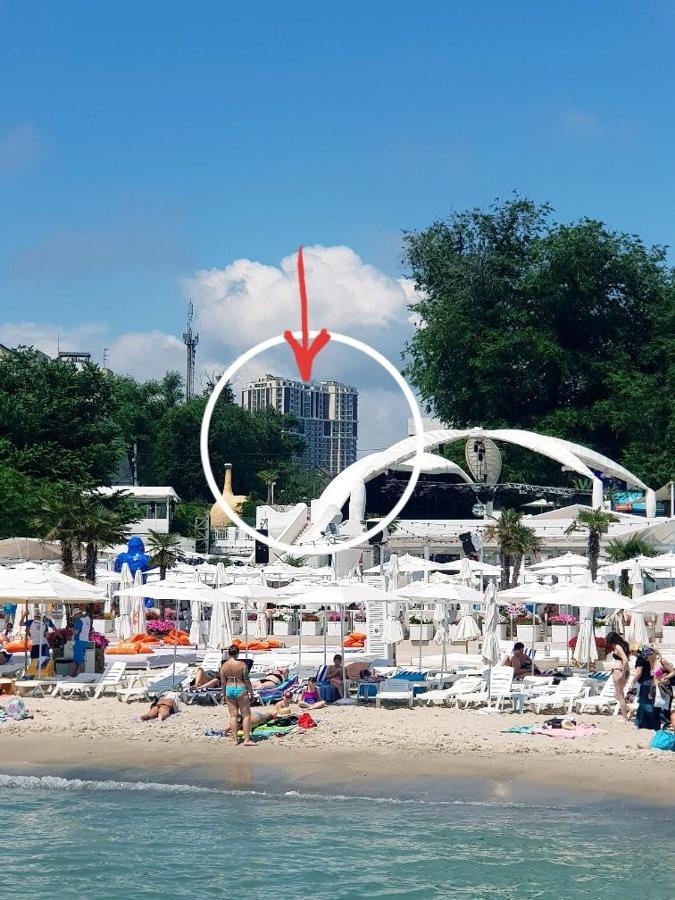 Видовая Квартира В Аркадии С Балконом Οδησσός Εξωτερικό φωτογραφία